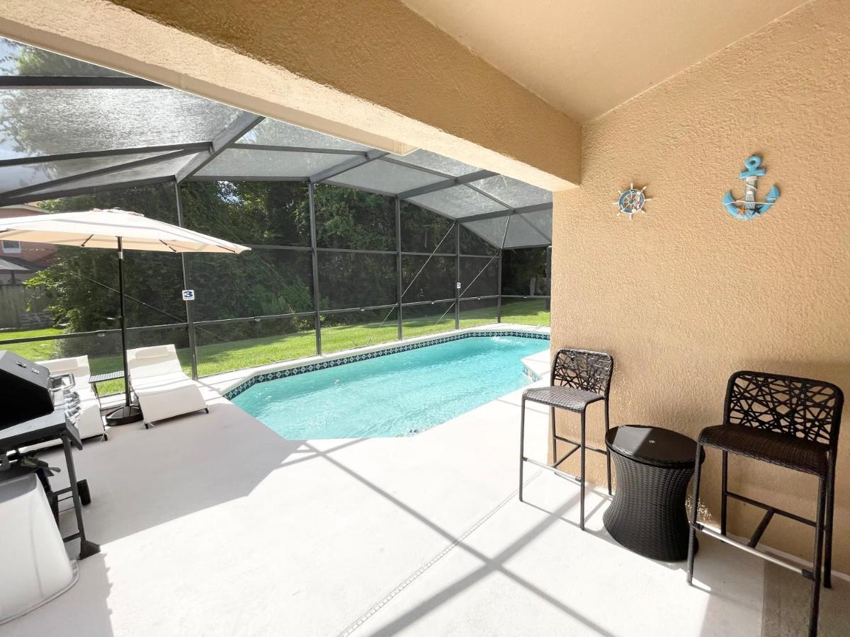 Fully Renovated, Quiet, Spacious Disney Themed Pool Home With Office Кисими Екстериор снимка